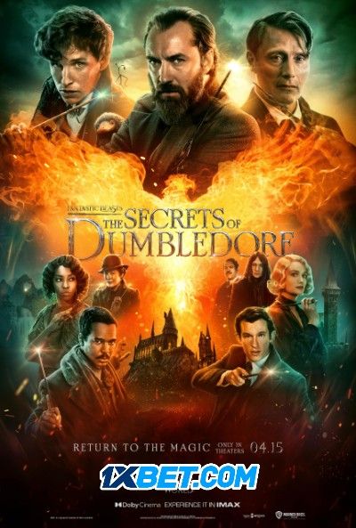 poster of Fantastic Beasts: The Secrets of Dumbledore (2022) Telugu [Voice Over] Dubbed HDCAM